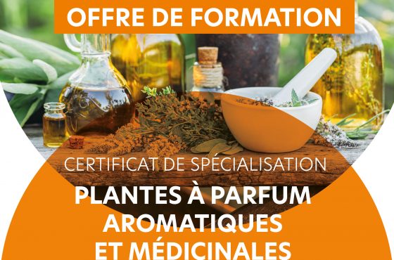 Formation Certificat de Spécialisation Plantes à Parfum Aromatiques et Médicinales